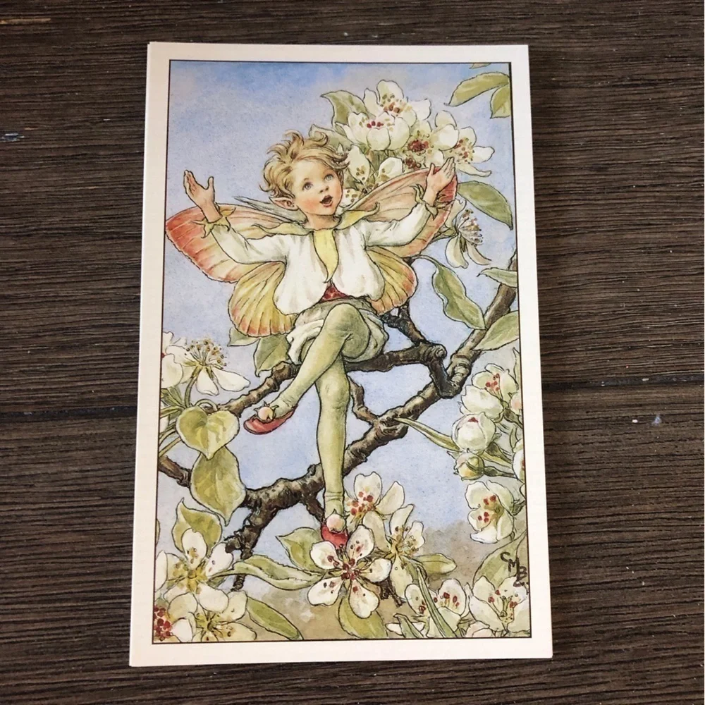 Garden Flower Fairies by: Cicely Mary Barker postcard set #13